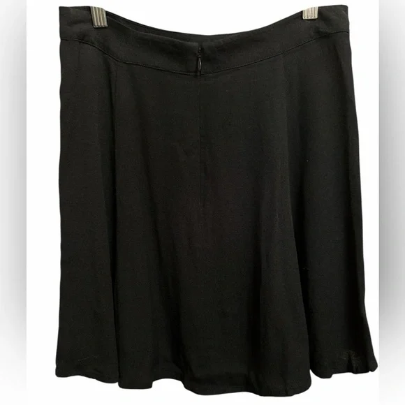 Reformation Black Mini Flounce Skirt - Picture 5 of 6